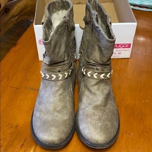 Sugar Taupe Ankle Boots